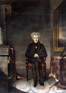 Porträt von Andrew Jackson (1767 - 1845) amerikanischer Staatsmann von Unknown artist