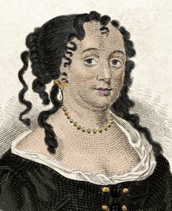 Porträt von Anne Hyde (1637-1671), Herzogin von York und erste Frau von James II. von England. Gravur des 19. Jahrhunderts von Unknown artist