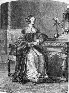 Porträt von Anne de Boleyn (Anna oder Ann Bolin und Anne Bullen) von Unknown artist