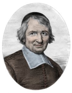 Porträt von Antoine Arnauld (1612-1694), französischer Priester, Theologe, Philosoph und Mathematiker, Mitglied der Jansenisten von Unknown artist