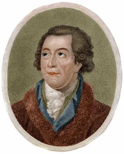 Porträt von Antoine Laurent de Lavoisier, französischer Chemiker (1743-1794). Gravur von Chapman. von Unknown artist