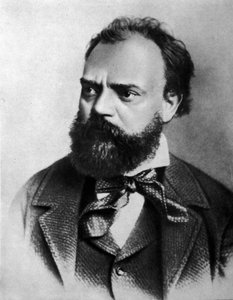 Porträt von Anton (Antonin) Dvorak (1841 - 1904), tschechischer Komponist von Unknown artist