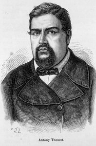 Porträt von Antony Thouret von Unknown artist