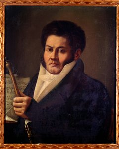 Porträt von Baldassare Centroni, italienischer Oboist von Unknown artist