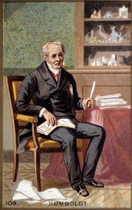 Porträt von Baron Alexander von Humboldt.