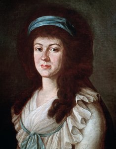 Porträt der Baronin Maria Anna von Westerholt von Unknown artist
