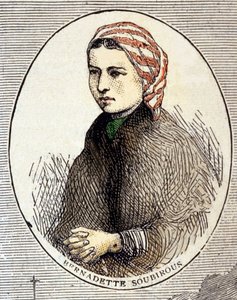 Porträt von Bernadette Soubirous (1844-1879). von Unknown artist