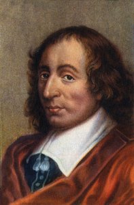 Porträt von Blaise Pascal, französischer Physiker, Mathematiker und Schriftsteller von Unknown Artist