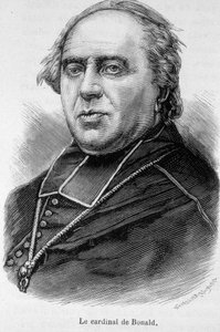 Porträt von Kardinal Bonald