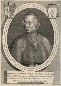 Porträt von Kardinal Francesco Bertazzoli