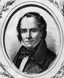 Porträt von Casimir Delavigne, französischer Dichter und Dramatiker (1793-1843). Gravur von 1866 von Unknown artist