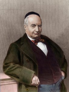 Porträt von Charles Auguste Sainte Beuve (1804-1869), französischer Schriftsteller