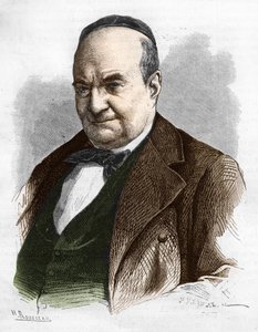 Porträt von Charles Augustin Sainte-Beuve (1804-1869), Schriftsteller, Journalist und Literaturkritiker.