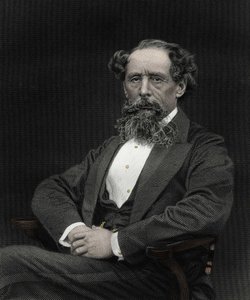 Porträt von Charles Dickens (1812-1870), englischer Schriftsteller von Unknown artist