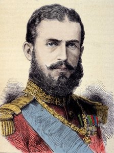 Porträt von Karl I. (Carol I) (1839-1914), König von Rumänien.