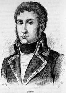 Porträt von Charles Victor Emmanuel Leclerc (1772-1802), französischer General, er schloss sich Bonaparte bei der Belagerung von Toulon 1793 an und heiratete Marie-Paulette, genannt Pauline Bonaparte, 1797 von Unknown artist