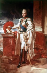 Porträt von Charles X (1757 - 1836), König von Frankreich von 1824 bis 1830. Gemälde. Museum von Capodimonte, Neapel. von Unknown artist
