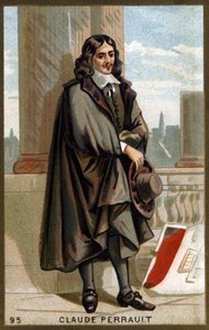 Porträt von Claude Perrault von Unknown artist