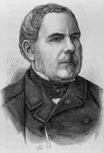 Porträt von Graf Napoleon Daru (? - 1889). Gravur des späten 19. Jahrhunderts in „Histoire de France“ von H. Martin. von Unknown artist