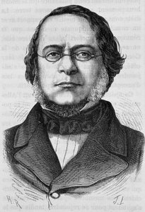 Porträt von Daniele Manin (1804 - 1857). Gravur aus dem späten 19. Jahrhundert in „Histoire de France“ von H. Martin. von Unknown artist