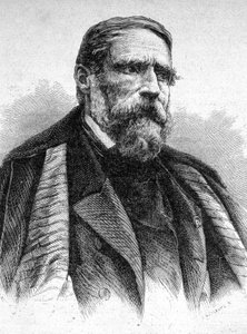 Porträt von Decamps, französischer Maler (1803 - 1860) - in „Les Contemporains“ (Gravur) von Unknown artist