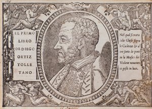 Porträt von Diego Ortiz Tolletano (Toledano)