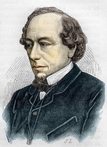 Porträt von Benjamin Disraeli (Lord Beaconsfield)