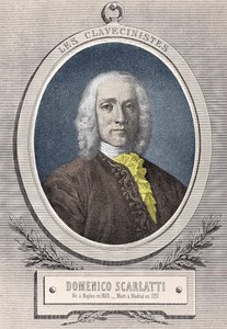Porträt von Domenico Scarlatti, italienischer Komponist von Unknown artist