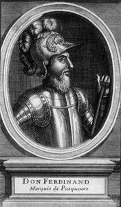 Porträt von Don Ferdinand, Marquis de Pasquaire - undatiert.