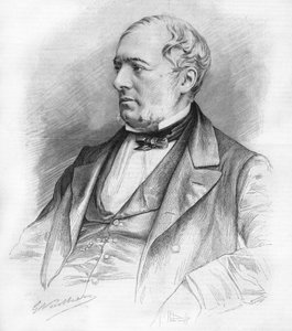 Porträt von Edouard Charton (1807-1890), Schriftsteller, Politiker, Anwalt und Saint-Simonianer von Unknown artist