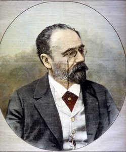 Porträt von Emile Zola