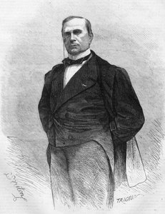 Porträt von Emile de Girardin (1806-1881), französischer Publizist und Politiker, Begründer der modernen Presse.