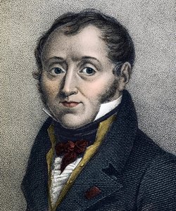 Porträt von Emmanuel de Las Cases (1766-1842), französischer Historiker - Gravur des 19. Jahrhunderts von Unknown artist