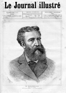 Porträt von Eugene Rene Poubelle (1831-1907), französischer Beamter und Präfekt der Seine - Titelblatt von „The Illustrous Journal“ von 1883