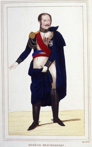 Porträt von Eugène Rose de Beauharnais, genannt Prinz Eugène (1781-1824), General, Prinz und Vizekönig von Italien (1830) von Unknown artist