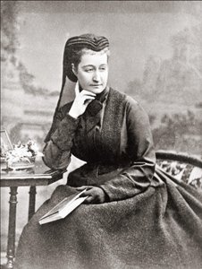 Porträt von Eugenia, Ehefrau von Napoleon III und Königin der Franzosen. 19. Jahrhundert