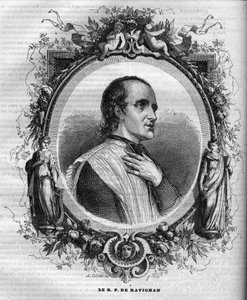 Porträt von Pater Delacroix de Ravignan (1795-1858), französischer Jesuit von Unknown artist