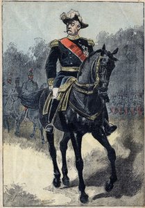 Porträt von Felix Gustave Saussier (1828-1905), französischer General. Illustration in „Le Pelerin“ vom 16. Januar von Unknown artist