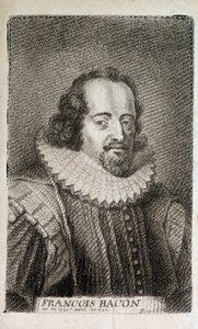 Porträt von Francis Bacon (1561-1626), englischer Philosoph, ca. 1600 von Unknown artist