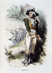 Porträt von François-Athanase de Charette de la Contrie von Unknown artist
