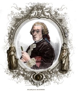 Porträt von François Boucher, französischer Maler.
