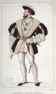 Porträt von Franz I. (1494 - 1547) von Unknown artist
