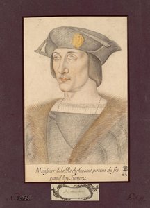 Porträt von François I. de La Rochefoucauld, Graf von La Rochefoucauld