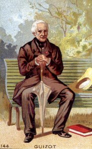 Porträt von François Guizot (1787 - 1874), französischer Politiker und Historiker von Unknown artist