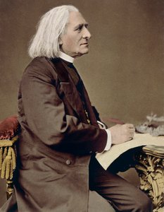 Porträt von Franz Liszt (1811-1886), ungarischer Komponist, Pianist und Dirigent von Unknown artist