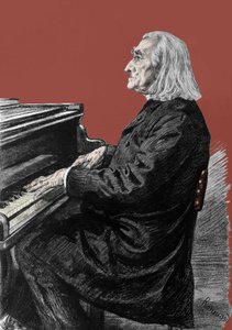 Porträt von Franz Liszt (1811-1886), ungarischer Klavierkomponist und Pianist.