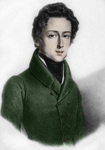 Porträt von Frédéric Chopin (1810-1849), polnischer Komponist. von Unknown artist
