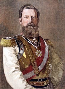 Porträt von Friedrich III. (1831-1888), Kaiser von Deutschland und König von Preußen von Unknown artist
