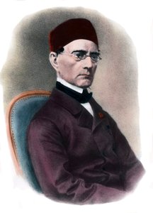 Porträt von Gabriel Lame (1795-1870) Mathematiker. Gravur des 19. Jahrhunderts