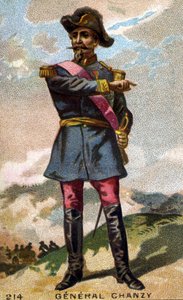 Porträt von General Chanzy (1823 - 1883). Chromolithografie des späten 19. Jahrhunderts